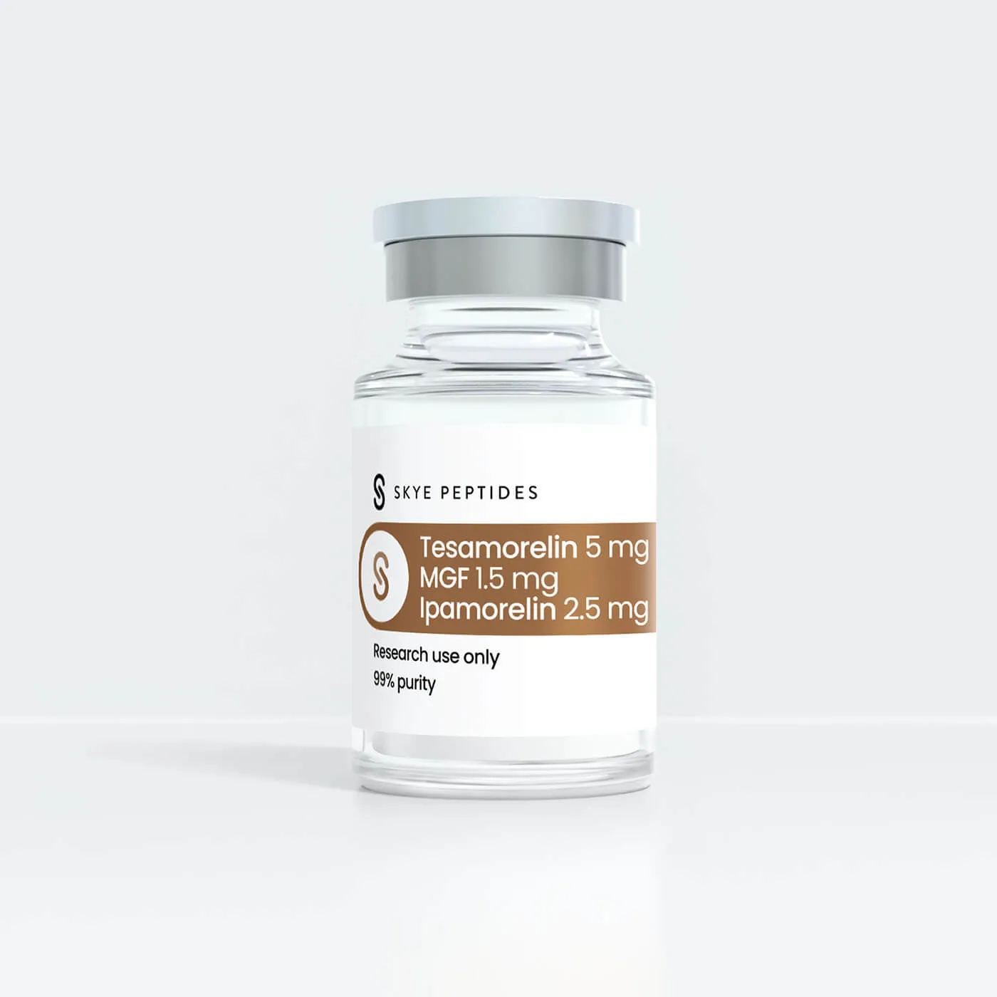 “3X” Tesamorelin | MGF | Ipamorelin 5.0/1.5/2.5 mg catalog image
